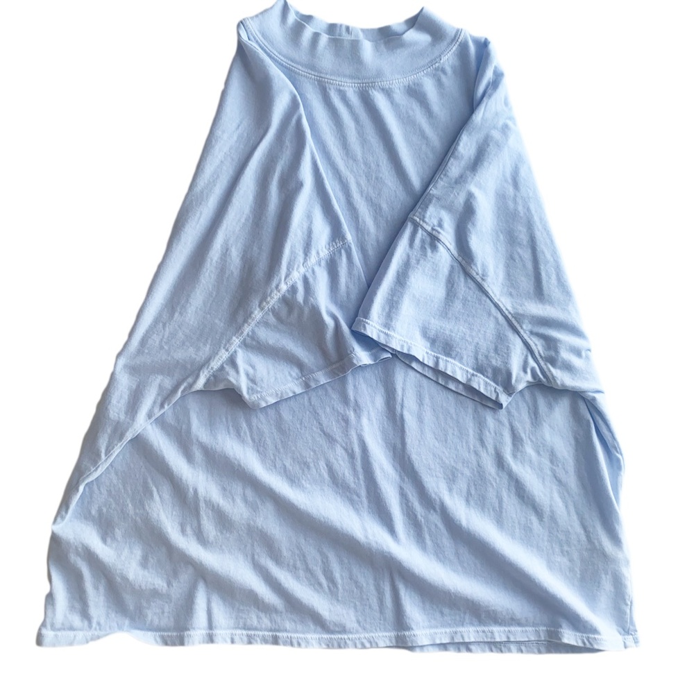 FREE PEOPLE - We The Free Fearless Tee: Lt Blue